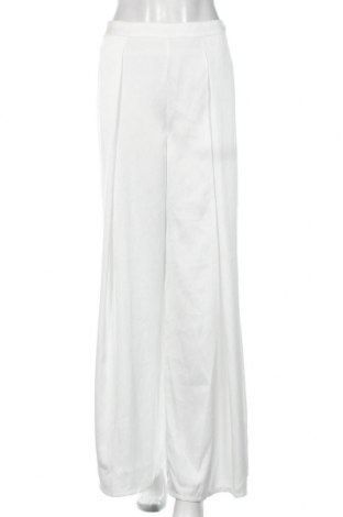 Γυναικείο παντελόνι Glamorous, Μέγεθος L, Χρώμα Λευκό, Πολυεστέρας, Τιμή 22,94 €