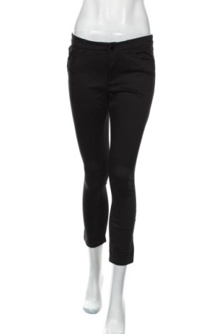 Дамски панталон Hallhuber, Размер S, Цвят Черен, 65% памук, 32% полиамид, 3% еластан, Цена 52,00 лв.