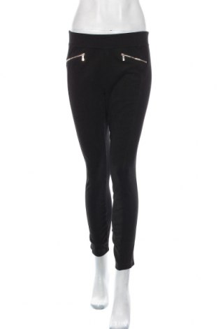 Pantaloni de femei Karl Lagerfeld, Mărime M, Culoare Negru, 69% viscoză, 27% poliamidă, 4% elastan, Preț 401,32 Lei