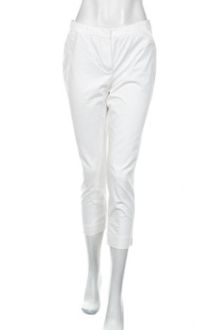 Дамски панталон Marella, Размер S, Цвят Бял, 96% памук, 4% еластан, Цена 56,80 лв.