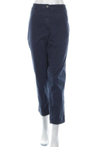 Дамски панталон Marks & Spencer, Размер XL, Цвят Син, Памук, Цена 17,50 лв.