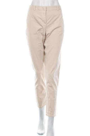 Дамски панталон Marks & Spencer, Размер M, Цвят Бежов, 98% памук, 2% еластан, Цена 33,25 лв.