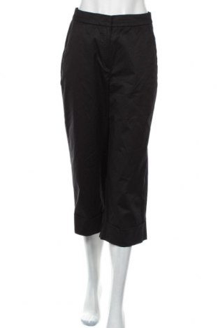 Дамски панталон Massimo Dutti, Размер M, Цвят Черен, 97% памук, 3% еластан, Цена 68,00 лв.
