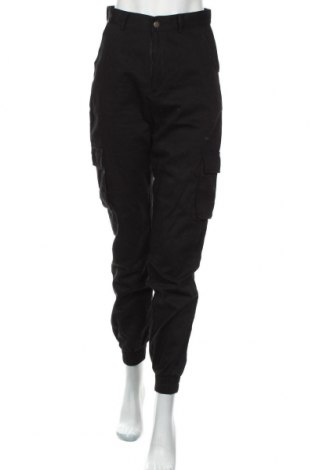Дамски панталон Missguided, Размер S, Цвят Черен, Памук, Цена 35,00 лв.