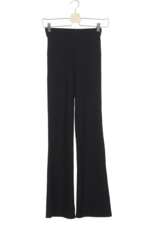 Дамски панталон Monki, Размер XS, Цвят Черен, 96% полиестер, 4% еластан, Цена 22,40 лв.