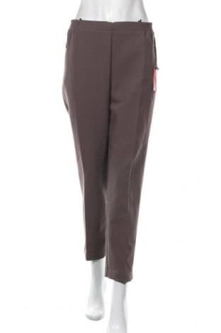 Дамски панталон New Fashion, Размер L, Цвят Кафяв, Полиестер, Цена 46,20 лв.
