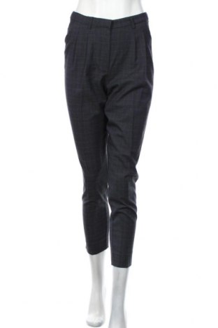 Дамски панталон Nice Things Paloma S., Размер S, Цвят Сив, 65% полиестер, 32% вискоза, 3% еластан, Цена 40,95 лв.