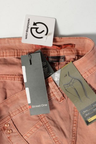 Дамски панталон Street One, Размер XXL, Цвят Оранжев, 98% памук, 2% еластан, Цена 41,65 лв.