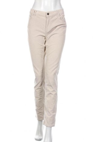 Дамски панталон Un Deux Trois, Размер M, Цвят Екрю, 98% памук, 2% еластан, Цена 33,92 лв.