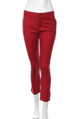 Γυναικείο παντελόνι Yes! Miss, Μέγεθος S, Χρώμα Κόκκινο, 95% βαμβάκι, 5% ελαστάνη, Τιμή 12,45 €