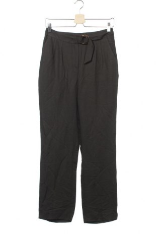 Дамски панталон Zero, Размер XS, Цвят Зелен, 65% вискоза, 35% лен, Цена 45,15 лв.