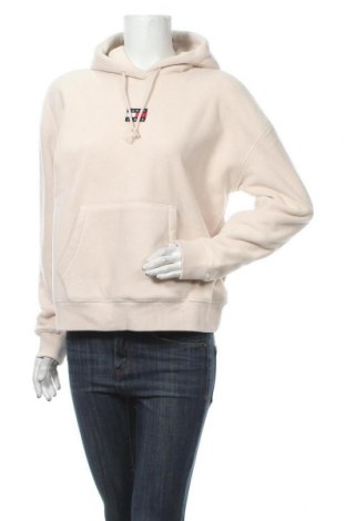 Sweatshirt polar de damă Tommy Hilfiger, Mărime M, Culoare Bej, Poliester, Preț 596,38 Lei