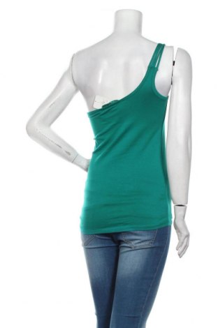 Tricou de damă Bershka, Mărime M, Culoare Verde, Preț 92,11 Lei