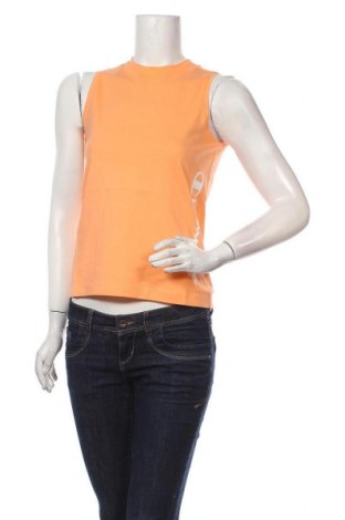 Γυναικείο αμάνικο μπλουζάκι Champion, Μέγεθος S, Χρώμα Πορτοκαλί, Βαμβάκι, Τιμή 8,84 €
