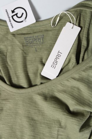 Дамски потник Esprit, Размер L, Цвят Зелен, 90% памук, 10% полиестер, Цена 16,77 лв.