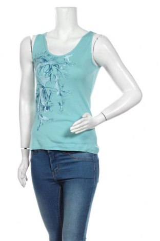 Γυναικείο αμάνικο μπλουζάκι Esprit, Μέγεθος M, Χρώμα Μπλέ, Βαμβάκι, Τιμή 12,99 €