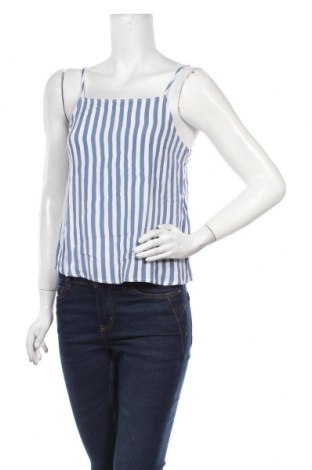 Γυναικείο αμάνικο μπλουζάκι Miss Shop, Μέγεθος S, Χρώμα Μπλέ, Τιμή 1,64 €