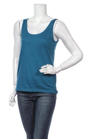 Γυναικείο αμάνικο μπλουζάκι Mix, Μέγεθος S, Χρώμα Μπλέ, Τιμή 1,64 €