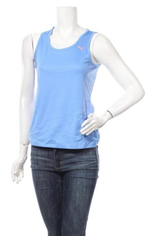 Γυναικείο αμάνικο μπλουζάκι PUMA, Μέγεθος S, Χρώμα Μπλέ, Τιμή 18,19 €