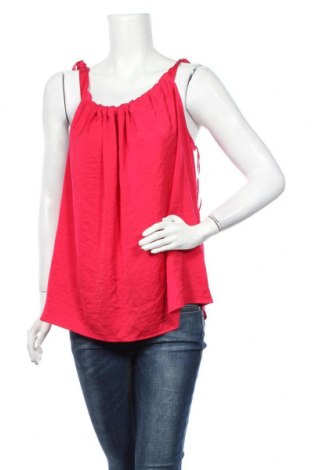 Γυναικείο αμάνικο μπλουζάκι S.Oliver, Μέγεθος XL, Χρώμα Ρόζ , Πολυεστέρας, Τιμή 16,42 €