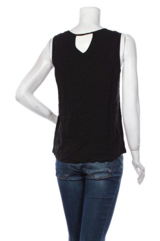 Γυναικείο αμάνικο μπλουζάκι Tom Tailor, Μέγεθος S, Χρώμα Μαύρο, Βισκόζη, Τιμή 16,24 €