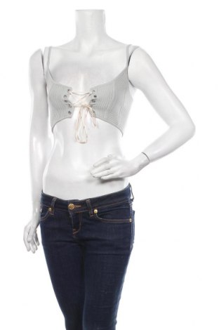 Γυναικείο αμάνικο μπλουζάκι Topshop, Μέγεθος S, Χρώμα Γκρί, Τιμή 12,99 €