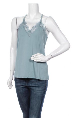 Γυναικείο αμάνικο μπλουζάκι Vero Moda, Μέγεθος M, Χρώμα Μπλέ, Πολυαμίδη, Τιμή 4,12 €