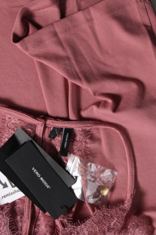 Γυναικείο αμάνικο μπλουζάκι Vero Moda, Μέγεθος L, Χρώμα Ρόζ , Πολυαμίδη, Τιμή 5,77 €