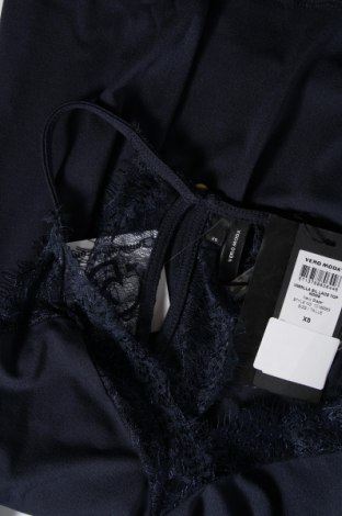 Γυναικείο αμάνικο μπλουζάκι Vero Moda, Μέγεθος XS, Χρώμα Μπλέ, Πολυαμίδη, Τιμή 4,62 €