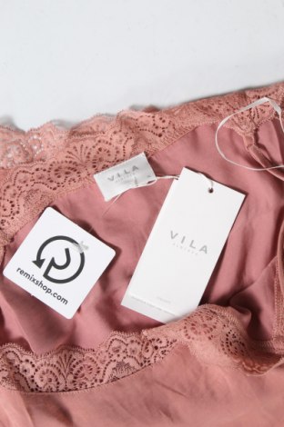 Γυναικείο αμάνικο μπλουζάκι Vila, Μέγεθος XL, Χρώμα Ρόζ , 55% πολυεστέρας, 45% βισκόζη, Τιμή 6,27 €