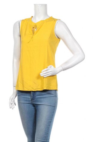 Γυναικείο αμάνικο μπλουζάκι Zero, Μέγεθος XS, Χρώμα Κίτρινο, Βισκόζη, Τιμή 10,86 €