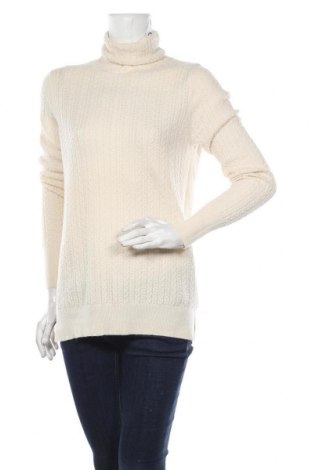 Γυναικείο πουλόβερ Gant, Μέγεθος M, Χρώμα Εκρού, 90% μαλλί, 10% κασμίρι, Τιμή 54,43 €