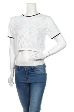 Дамски пуловер H&M Divided, Размер S, Цвят Бял, Цена 11,20 лв.