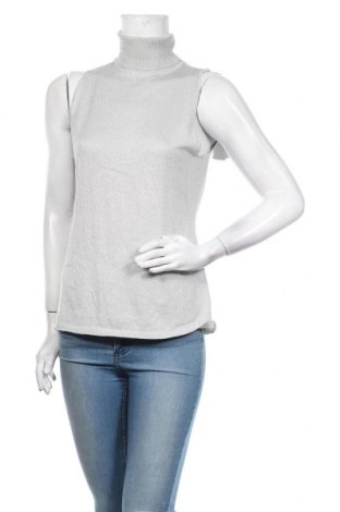 Γυναικείο πουλόβερ Hot Options, Μέγεθος L, Χρώμα Γκρί, Βισκόζη, πολυαμίδη, μεταλλικά νήματα, Τιμή 20,78 €