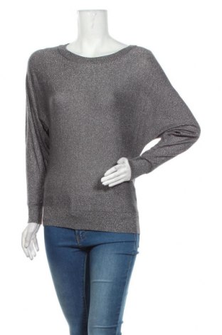 Дамски пуловер INC International Concepts, Размер S, Цвят Сив, 76% вискоза, 16% полиестер, 8% метални нишки, Цена 61,20 лв.