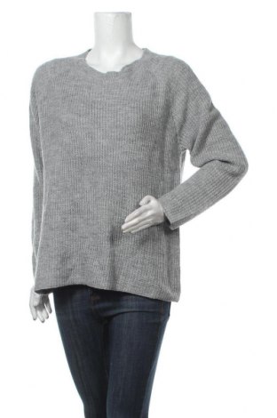 Дамски пуловер Miss Look, Размер L, Цвят Сив, Памук, акрил, Цена 21,84 лв.