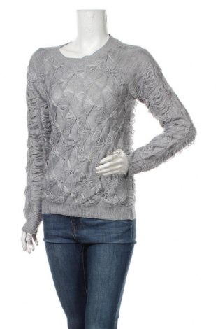 Γυναικείο πουλόβερ Yes! Miss, Μέγεθος S, Χρώμα Γκρί, 50% βαμβάκι, 30% βισκόζη, 20%ακρυλικό, Τιμή 30,54 €