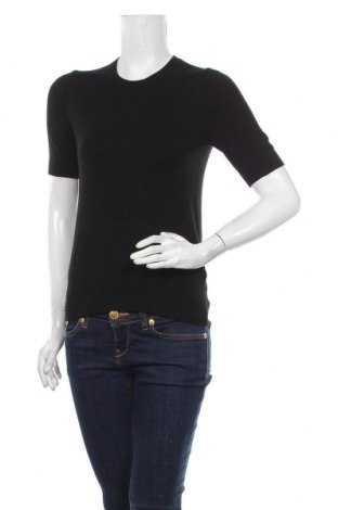 Pulover de femei Zara, Mărime S, Culoare Negru, 83% viscoză, 15% poliamidă, 2% elastan, Preț 134,87 Lei