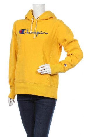 Γυναικείο φούτερ Champion, Μέγεθος L, Χρώμα Κίτρινο, Βαμβάκι, Τιμή 30,62 €