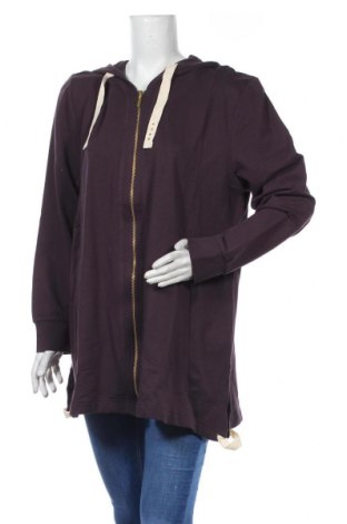 Γυναικείο φούτερ Sheego, Μέγεθος XL, Χρώμα Βιολετί, Βαμβάκι, Τιμή 39,87 €