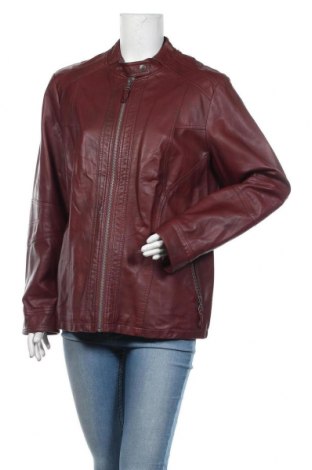 Damen Lederjacke Cool Code, Größe XL, Farbe Rot, Kunstleder, Preis 30,62 €