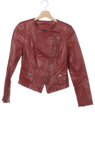 Dámská kožená bunda  Vero Moda, Velikost S, Barva Červená, Eko kůže, Cena  474,00 Kč