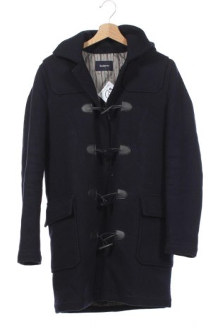 Мъжко палто BALIBARIS, Размер XS, Цвят Син, 75% вълна, 25% полиамид, Цена 599,25 лв.