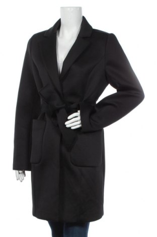 Дамско палто Comma,, Размер M, Цвят Черен, 79% полиестер, 14% вискоза, 7% еластан, Цена 200,97 лв.