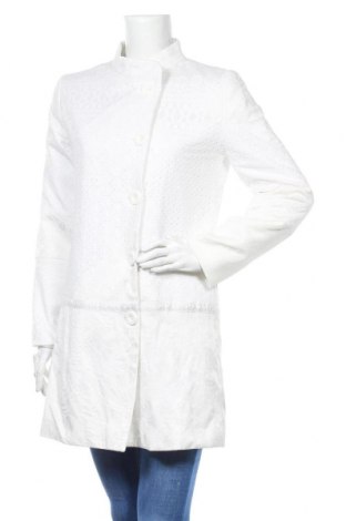 Γυναικείο παλτό Desigual, Μέγεθος M, Χρώμα Λευκό, Τιμή 55,05 €