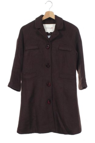 Дамско палто Kling, Размер XS, Цвят Кафяв, Цена 44,10 лв.