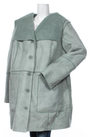 Дамско палто Sheego, Размер 4XL, Цвят Зелен, Полиестер, Цена 186,75 лв.