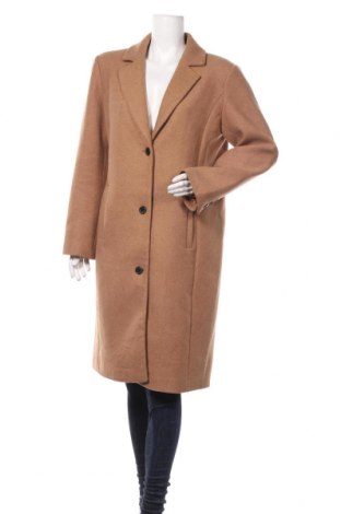 Дамско палто Soya Concept, Размер L, Цвят Кафяв, 70% полиестер, 30% вълна, Цена 59,06 лв.