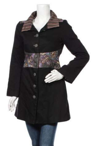 Γυναικείο παλτό St-Martins, Μέγεθος M, Χρώμα Μαύρο, Βαμβάκι, Τιμή 27,93 €