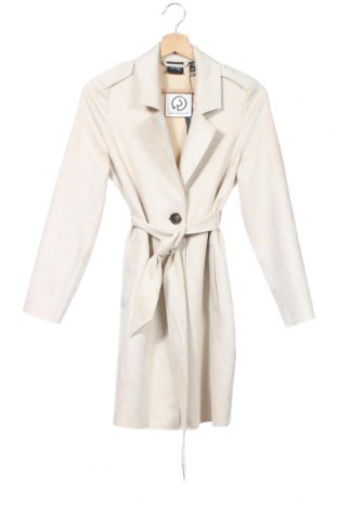 Дамско палто Vero Moda, Размер XS, Цвят Бежов, 93% полиестер, 7% еластан, Цена 103,82 лв.